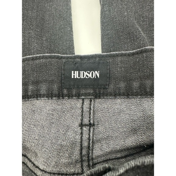 Hudson Natalie Distressed Slim Fit Boyfriend Jeans size 29 black - Picture 9 of 10